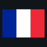 Flag France Poster<br><div class="desc">Die Nationalflagge Frankreichs (auf Französisch als drapeau tricolore, drapeau français und in militärischem Parlance, les couleurs bekannt) ist eine Trikolore mit drei senkrechten Bändern royal blau (hoist side), weiß und rot. Es ist den englischen Lautsprecher als die französische Tricolor oder einfach die Tricolor bekannt. Die königliche Regierung benutzte viele Flaggen,...</div>