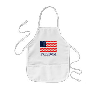 Flag Freedom Kids Schürze