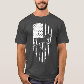 Flag Freund von Pferdefreunden T-Shirt