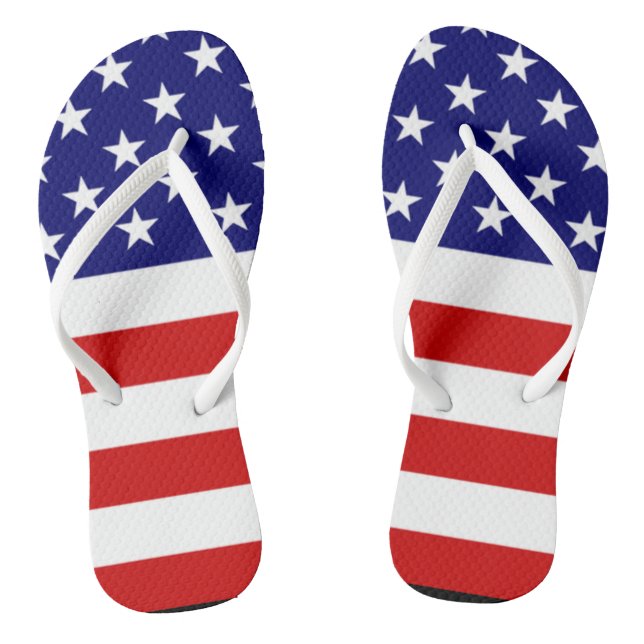 Flag-Funktion der USA Flip Flops (Fußbett)