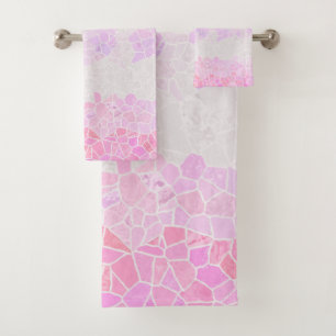 Flag Funky Boho Abstrakt Mosaik Pomosexuelle Badhandtuch Set