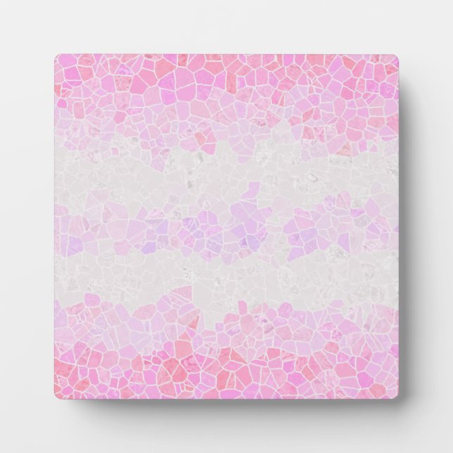 Flag Funky Boho Abstrakt Mosaik Pomosexuelle Fotoplatte (Vorderseite)