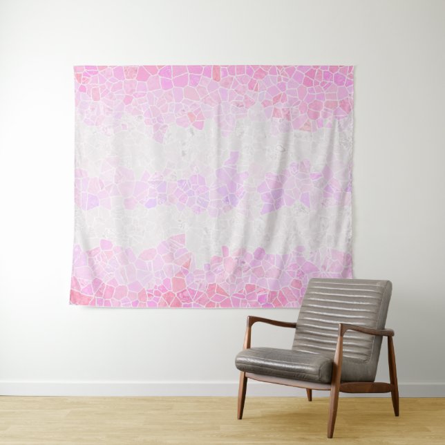 Flag Funky Boho Abstrakt Mosaik Pomosexuelle Wandteppich (Beispiel (Horizontal))