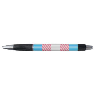 Flag "Funky Boho Stripe Abstrakt Transgender Pride Kugelschreiber