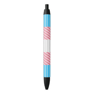 Flag "Funky Boho Stripe Abstrakt Transgender Pride Kugelschreiber