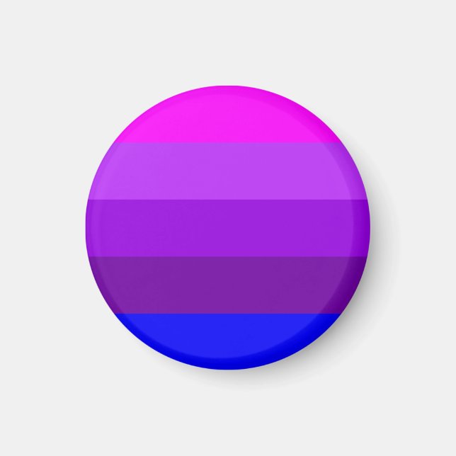 Flag für alternative Transgender-Priese Magnet (Vorne)