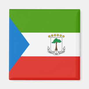 Flag für äquatoriale Guinea Magnet