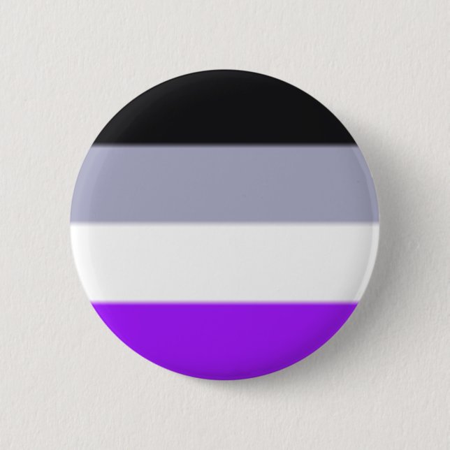 Flag für asexuelle Priese Button (Vorderseite)