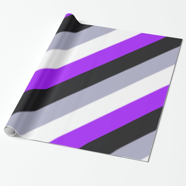 Flag für asexuelle Priese Geschenkpapier (Ungerollt)