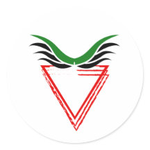 Flag für das freie Palästinafeld