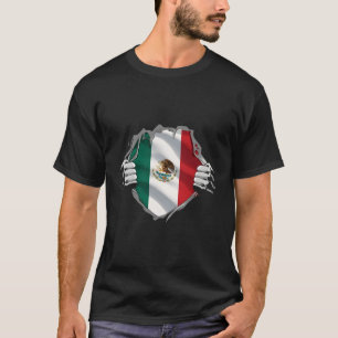 Flag für das mexikanische Kulturerbe T-Shirt