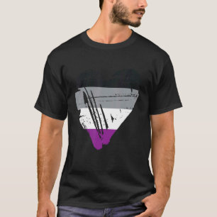 Flag für den asexuellen Herzschlag 1 T-Shirt