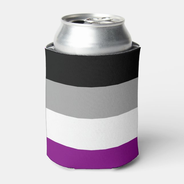 Flag für den asexuellen Stolz Dosenkühler (Kanne Vorderseite)