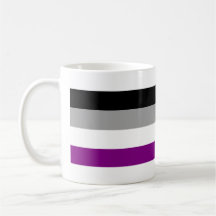 Flag für den asexuellen Stolz