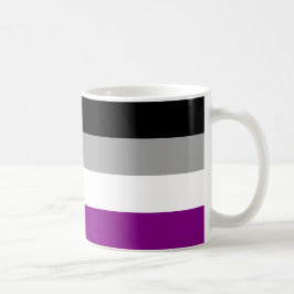 Flag für den asexuellen Stolz Kaffeetasse
