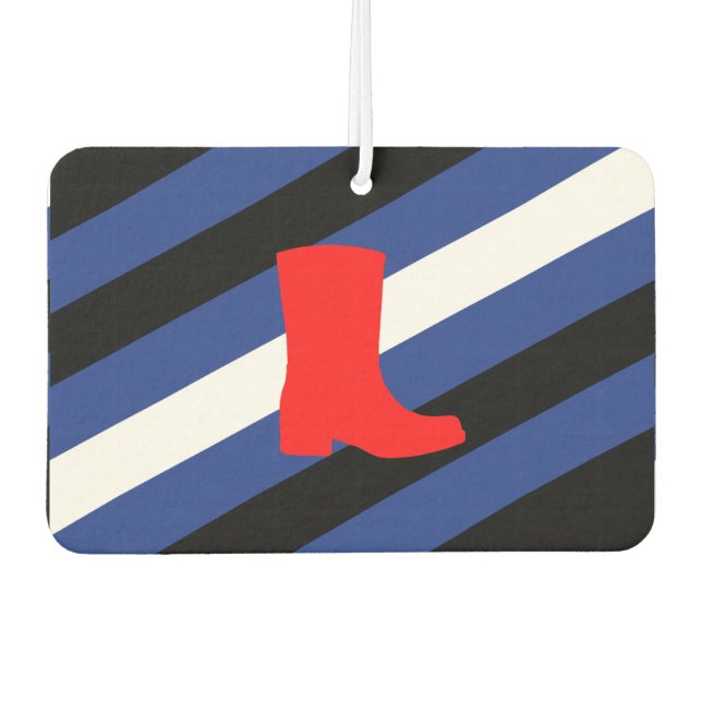 Flag für den Boot-Pride Autolufterfrischer (Vorderseite)