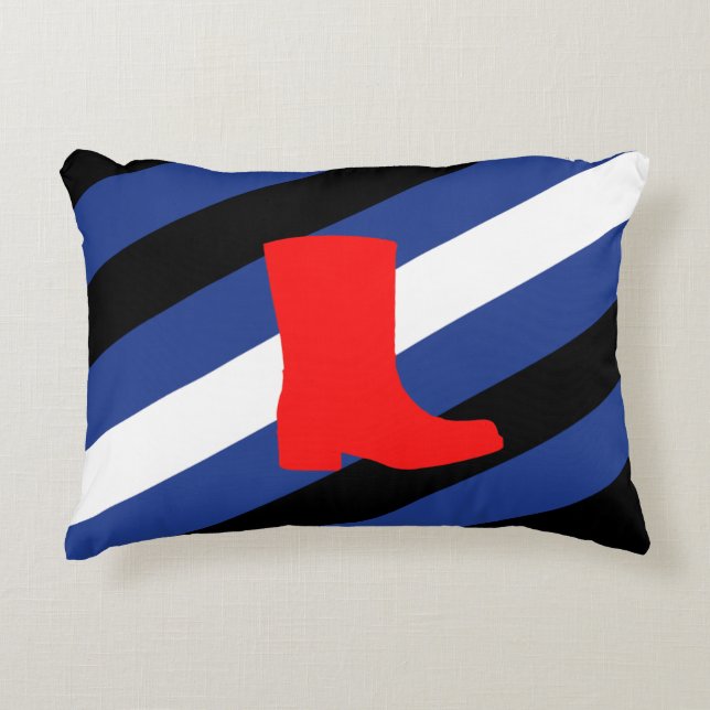 Flag für den Boot-Pride Dekokissen (Vorderseite)