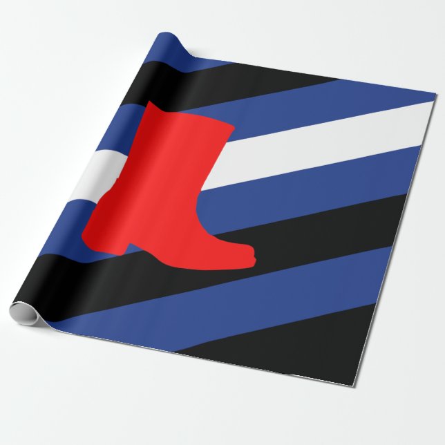 Flag für den Boot-Pride Geschenkpapier (Ungerollt)