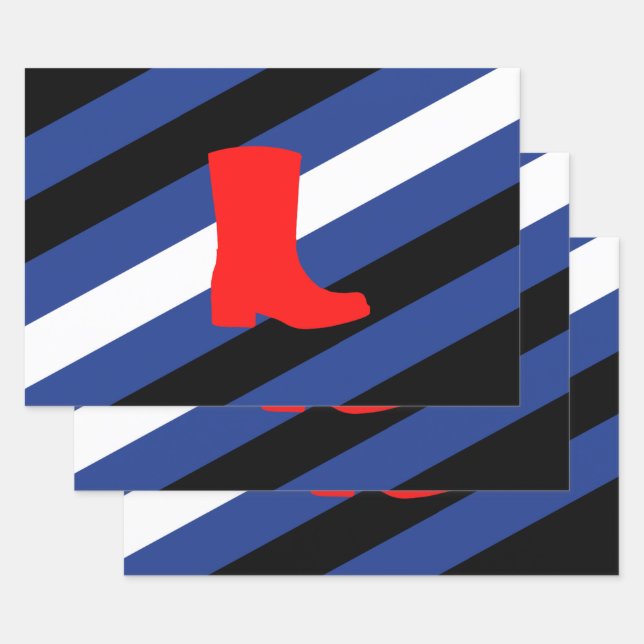 Flag für den Boot-Pride Geschenkpapier Set (Set)