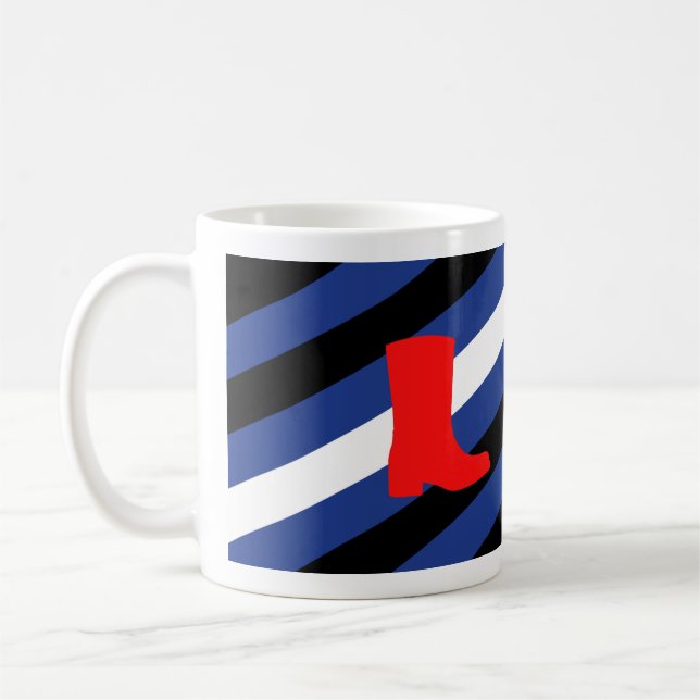 Flag für den Boot-Pride Kaffeetasse (Links)