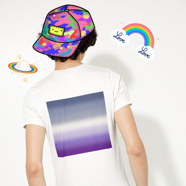 Flag für den "Gradient Butch Lesbian Pride" - "But T-Shirt (Von Creator hochgeladen)