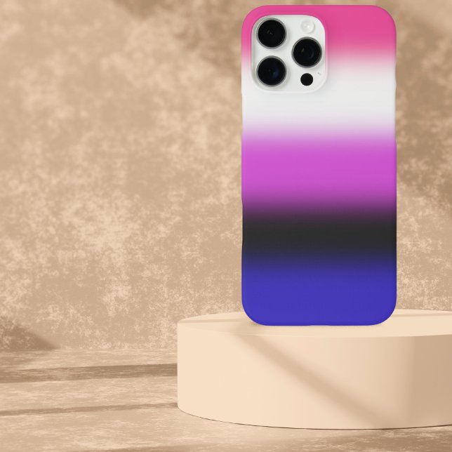 Flag für den Gradient Genderfluid - Flag für Gende Case-Mate iPhone Hülle (Von Creator hochgeladen)