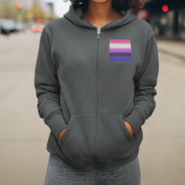 Flag für den Gradient Genderfluid - Flag für Gende Hoodie