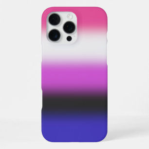 Flag für den Gradient Genderfluid - Flag für Gende iPhone 16 Pro Max Hülle