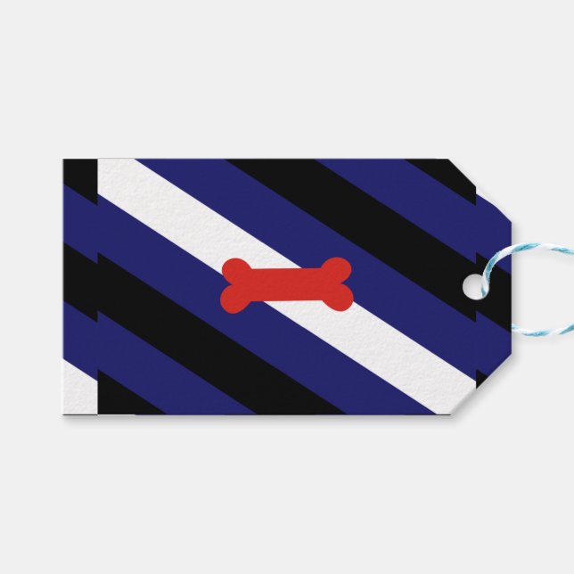 Flag für den Welpenspielstand Geschenkanhänger (Vorderseite (Horizontal))