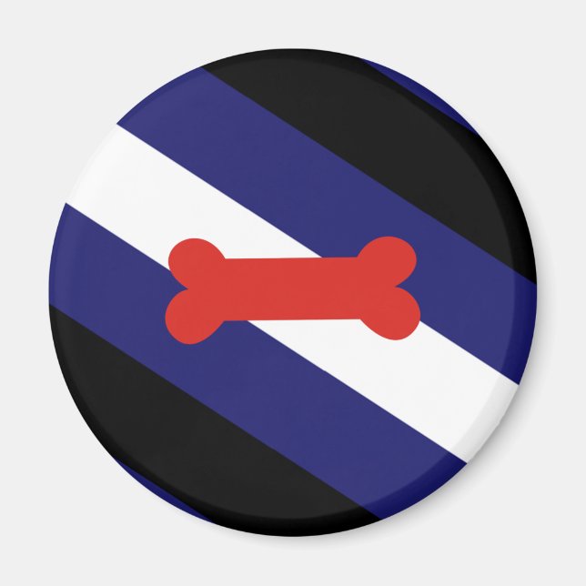 Flag für den Welpenspielstand Magnet (Vorne)
