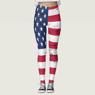 Flag für die Staaten - Stars-Streifen Leggings