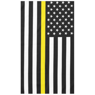 Flag für dünne gelbe Linie Tischdecke