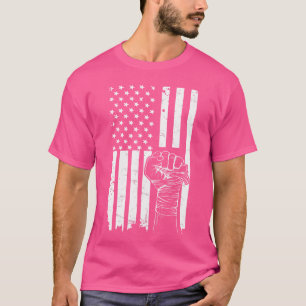 Flag für einen patriotischen Kickboxtrainer T-Shirt