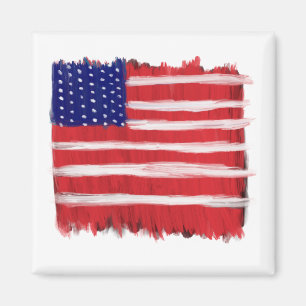 Flag für Folk Art Magnet