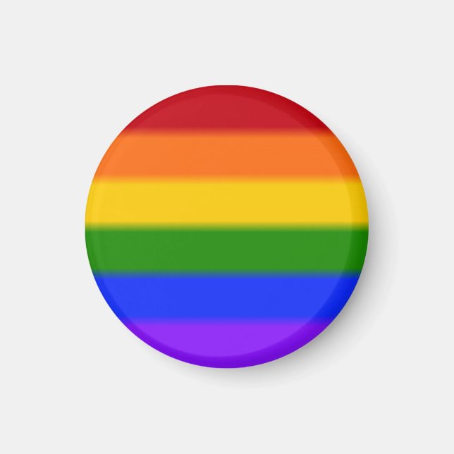 Flag für Gay Pride Magnet (Vorne)