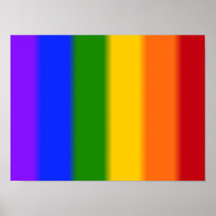 Flag für Gay Pride Poster