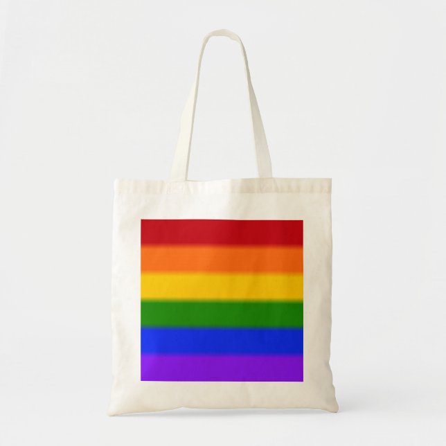 Flag für Gay Pride Tragetasche (Vorne)