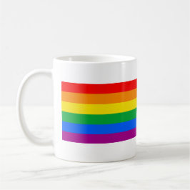 Flag für herkömmliche Gay Pride Kaffeetasse