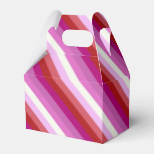 Flag für Lesben Geschenkschachtel