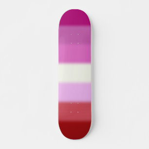 Flag für Lesben Skateboard