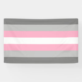 Flag für Mädchen (Demi Girl Pride) (Geschlechtside Banner