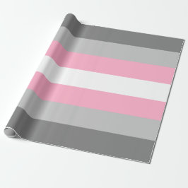 Flag für Mädchen (Demi Girl Pride) (Geschlechtside Geschenkpapier