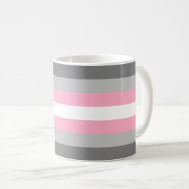 Flag für Mädchen (Demi Girl Pride) (Geschlechtside Kaffeetasse