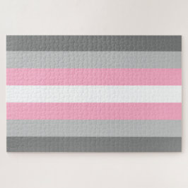 Flag für Mädchen (Demi Girl Pride) (Geschlechtside Puzzle