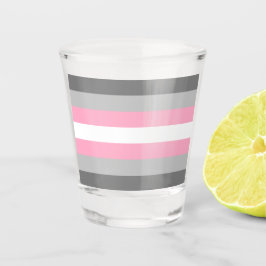 Flag für Mädchen (Demi Girl Pride) (Geschlechtside Schnapsglas