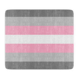 Flag für Mädchen (Demi Girl Pride) (Geschlechtside Schneidebrett