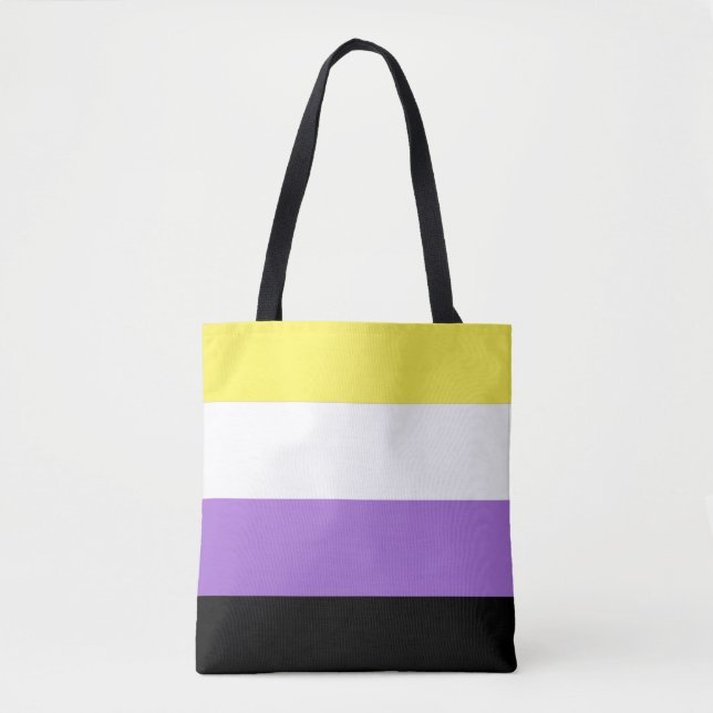 Flag für nichtbinäre Pride (Vorderseite)