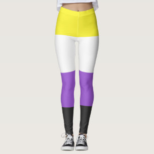 Flag für nichtbinäre Pride Leggings