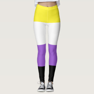 Flag für nichtbinäre Pride Leggings