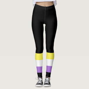 Flag für nichtbinäre Pride Leggings